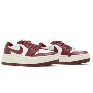 2022 Wmns Air Jordan 1 Elevate Low 'Dark Beetroot' Sz 8 platform